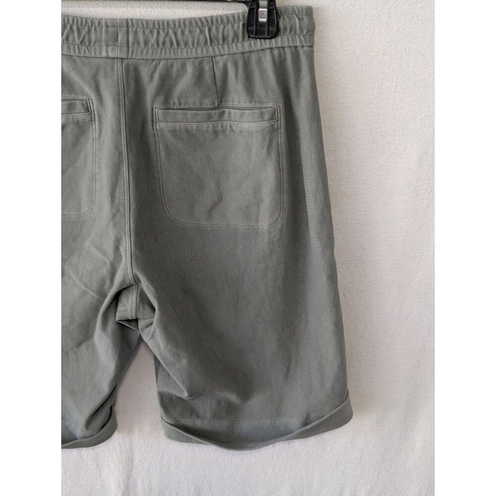 Athleta Farallon 9" Bermuda Shorts w/ Draw String Green Women's Size 4 - Picture 8 of 9